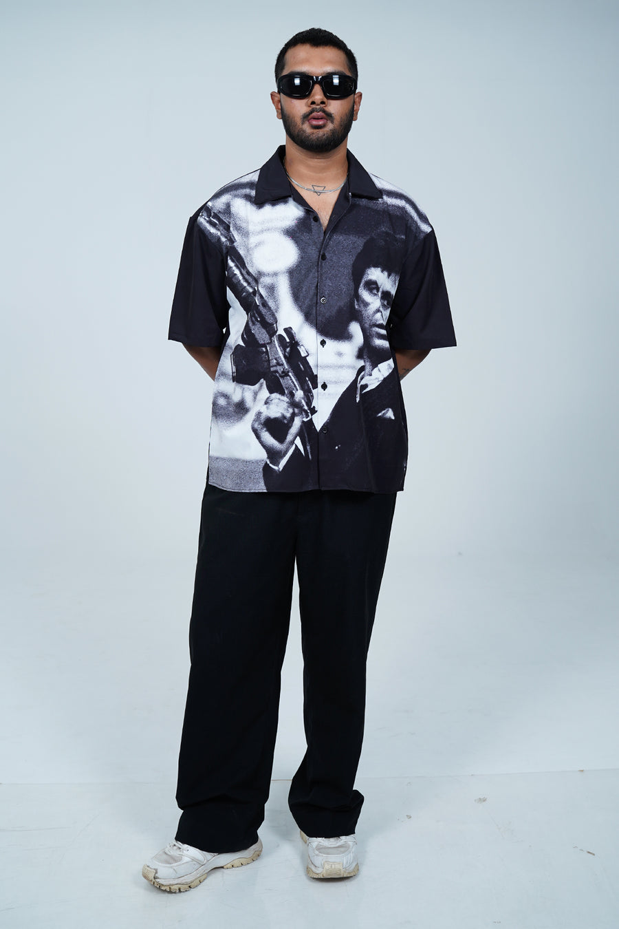 Scarface Inspired Black Shirt